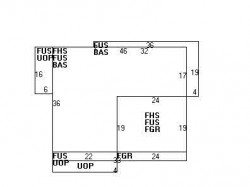 41 Callahan Path, Newton MA  02459-3620 floor plan
