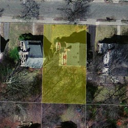 118 Oakdale Rd, Newton MA  02461-1813 aerial view