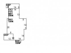 90 Floral St, Newton MA 02461-1523 floor plan
