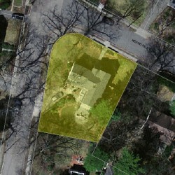 46 Kenmore St, Newton MA 02459-2106 aerial view