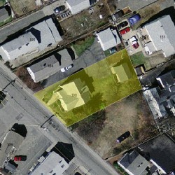 108 Adams St, Newton MA 02458-1117 aerial view