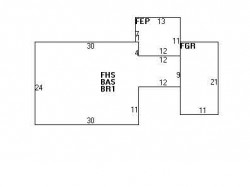 20 Star Rd, Newton MA  02465-1040 floor plan