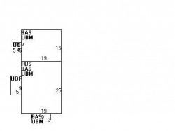 9 Carter St, Newton MA  02460-2006 floor plan