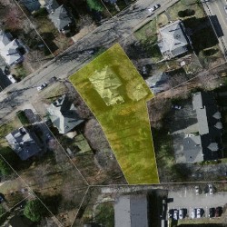 18 Paul St, Newton MA  02459-2451 aerial view