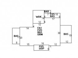 1735 Beacon St, Newton MA  02468-1401 floor plan