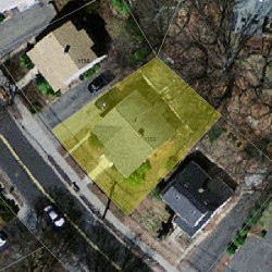 1160 Chestnut St, Newton MA 02464-1309 aerial view