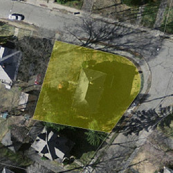 34 Winchester Rd, Newton MA 02458-1985 aerial view