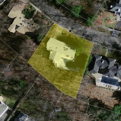 165 Baldpate Hill Rd, Newton MA  02459-2853 aerial view