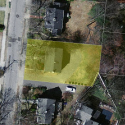 59 Garland Rd, Newton MA  02459-1741 aerial view