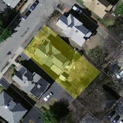 90 Floral St, Newton MA 02461-1523 aerial view