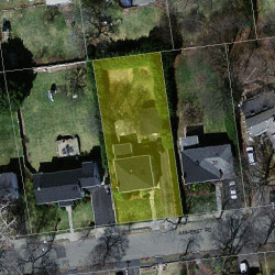 35 Amherst Rd, Newton MA  02468-2301 aerial view