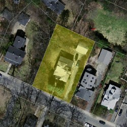 20 Fern St, Newton MA  02466-2207 aerial view