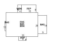 12 George St, Newton MA 02458-2309 floor plan