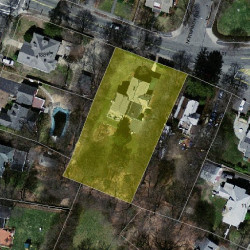 122 Auburn St, Newton MA  02466-2508 aerial view