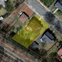 14 Mayflower Ter, Newton MA 02461-1305 aerial view