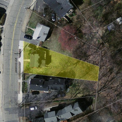 356 Linwood Ave, Newton MA  02460-1343 aerial view