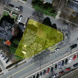 12 Woodbine St, Newton MA 02466-1809 aerial view