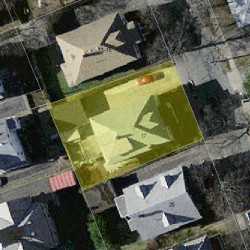 17 Capital St, Newton MA 02458-1301 aerial view