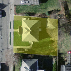 1120 Centre St, Newton MA 02459-1543 aerial view