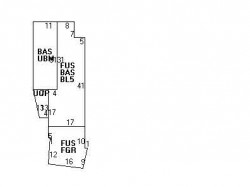 10 Andrew St, Newton MA 02461-2102 floor plan