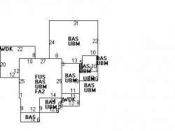 163 Country Club Rd, Newton MA 02459-3117 floor plan