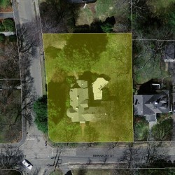 41 Berkeley St, Newton MA  02465-2401 aerial view