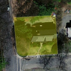 4 Cochituate Rd, Newton MA 02461-1404 aerial view