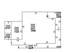 10 Karen Rd, Newton MA 02468-1124 floor plan