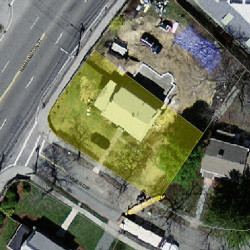 6 Angier Cir, Newton MA 02466-2901 aerial view