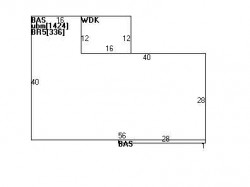 90 Adeline Rd, Newton MA 02459-2705 floor plan
