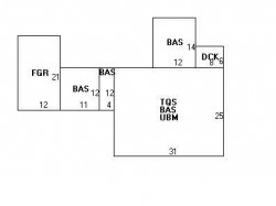 540 Parker St, Newton MA 02459-2975 floor plan