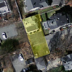 407 Cherry St, Newton MA 02465-1831 aerial view