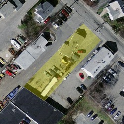 109 Adams St, Newton MA  02458-1116 aerial view