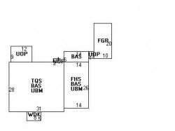 103 Roundwood Rd, Newton MA  02464-1218 floor plan