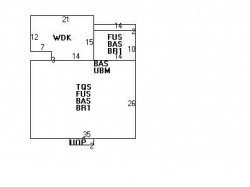 18 Fredana Rd, Newton MA 02468-1104 floor plan