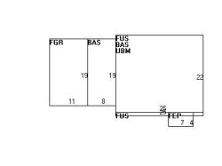 4 Belmore Park, Newton MA  02462-1515 floor plan