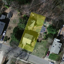 31 Carl St, Newton MA 02461-1905 aerial view