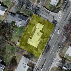 1735 Washington St, Newton MA 02466-2816 aerial view