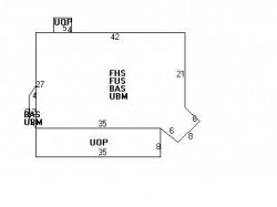 21 Carver Rd, Newton MA  02461-1007 floor plan