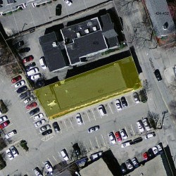 437 Cherry St, Newton MA 02465-2017 aerial view