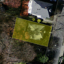 34 John St, Newton MA  02459-2305 aerial view