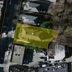 206 Sumner St, Newton MA 02459-1964 aerial view