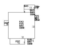 14 Oak Ter, Newton MA 02461-1409 floor plan