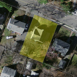 142 Jackson St, Newton MA 02459-2538 aerial view