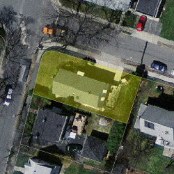 36 Dana Rd, Newton MA 02465-1118 aerial view