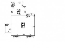 89 Hyde Ave, Newton MA 02458-2334 floor plan