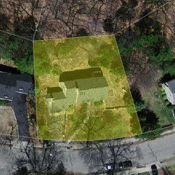 217 Varick Rd, Newton MA 02468-1838 aerial view