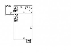 16 Jasset St, Newton MA  02458-1015 floor plan