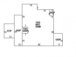 271 Chestnut St, Newton MA  02465-2932 floor plan