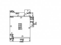 18 Washington Ter, Newton MA 02460-1541 floor plan